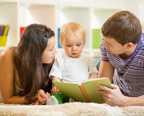 Kids who read hear 30 million more words by the age of 3